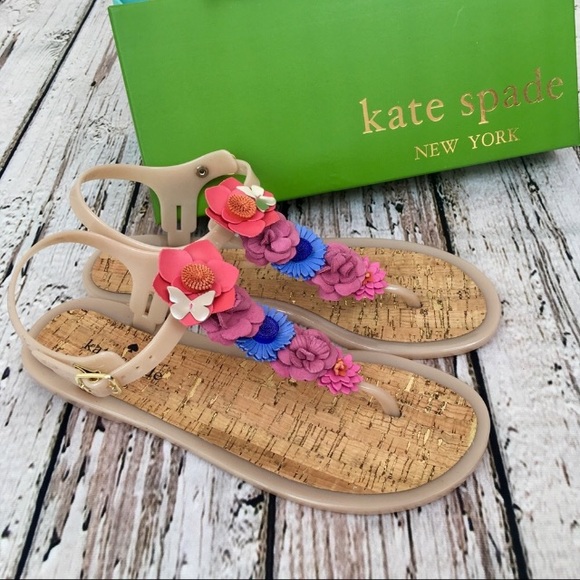 kate spade Shoes - NIB Kate Spade New York Fatema Sandals 8 Flowers